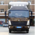 SINOTRUK HOWO 4x2 light duty 5-8 tons van cargo truck